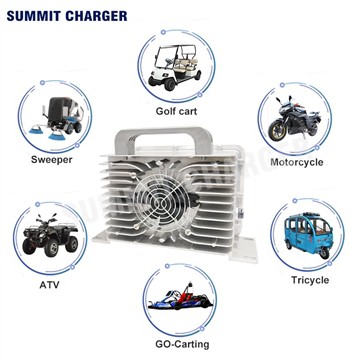 การใช้งานที่หลากหลายของเครื่องชาร์จแบตเตอรี่ออนบอร์ดขนาด 2 กิโลวัตต์